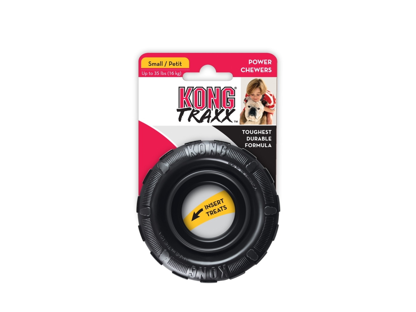 Kong Leksak Tyres Extreme Svart S 9cm | Sällskapsdjur - Hund - Leksaker & Aktivering | GameStuff