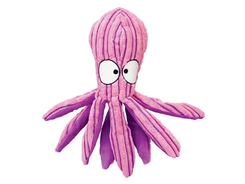 Kong Legetøj CuteSeas Blæksprutte Rosa S 17cm