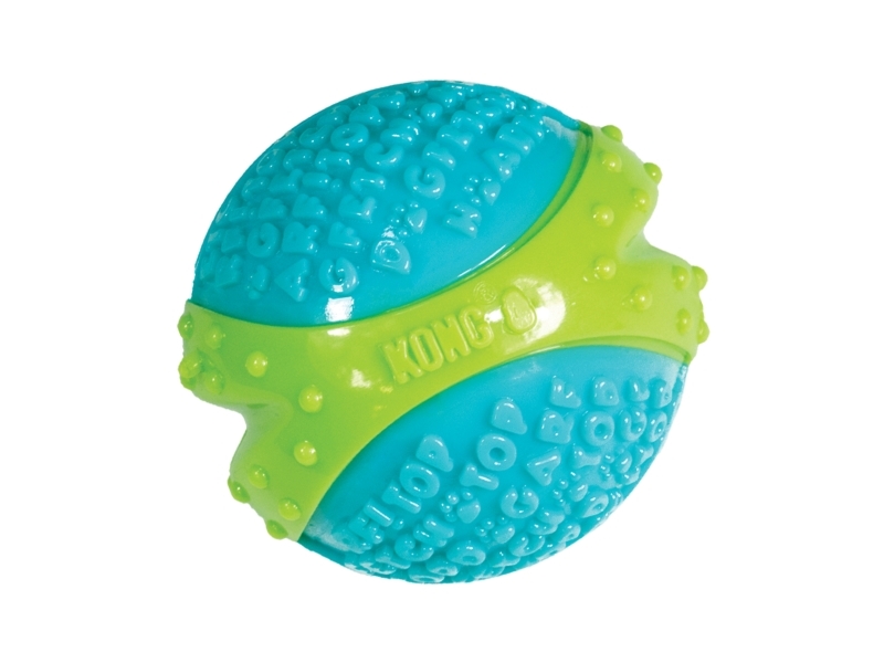 Kong Legetøj CoreStrength Bold Turkis L 7,5cm