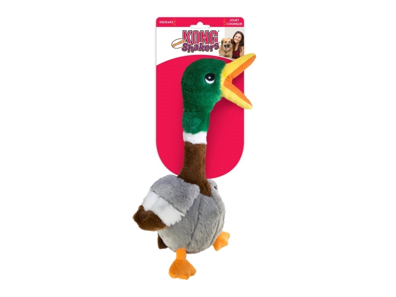 Kong Leksak Shakers Honkers Duck Grön L 45cm