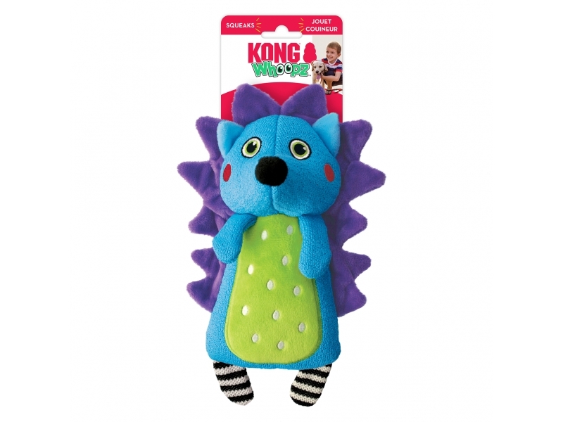 Kong Leksak Whoopz Hedgehog Flerfargad M 24cm
