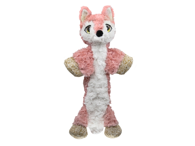 Kong Leksak Low Stuff Flopzie Fox Rosa M 48cm