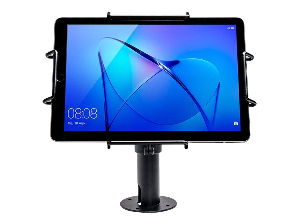 Star Micronics 37954800, Pos-Ständer, Schwarz, 75 X 75 Mm, 100 X 100 Mm, 360°, -15 - 150°