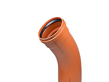 Wavin 315 Mm 45 Gr. Pvc-Kanalbiegung