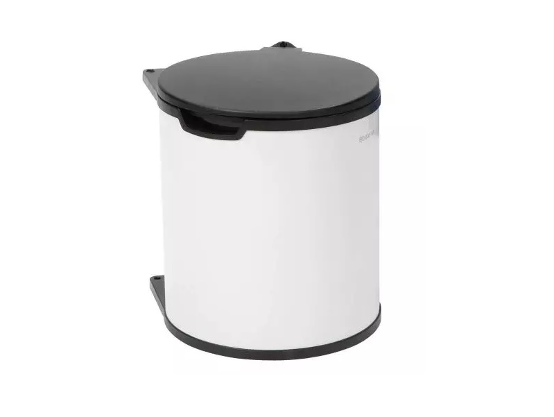 Affaldsbeholder 15 L - Hvid - Indbygning - Brabantia