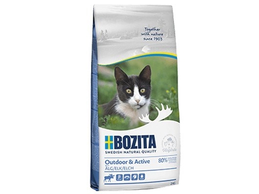 Bozita Outdoor Active Elk Kattmat 10Kg