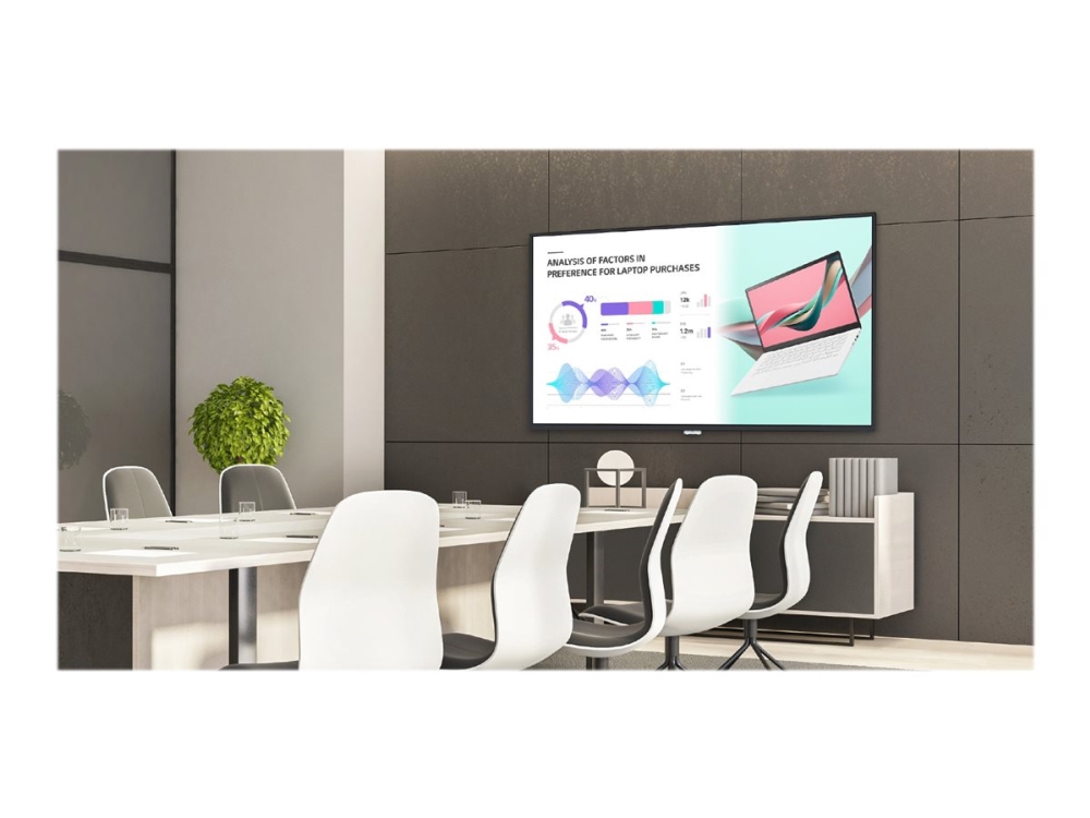 LG 49UH7J-H - 49 Diagonal klasse UH7J-H Series LED-bagbelyst LCD TV - digital skiltning med Integrated Pro:Idiom - Smart TV - webOS - 4K UHD (2160p)