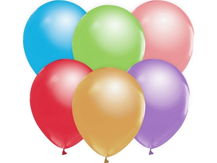 Beauty&Ampcharm Metallic Balloons Mix 12'' 10Pcs.