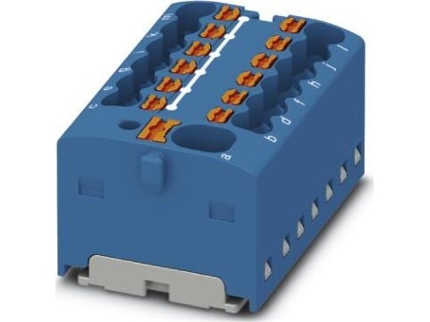 Phoenix Contact PPTFIX 4/12X1.5 BU 1046962 panelblock | Datortillbehör - Kablar & adaptrar - Adaptrar | GameStuff