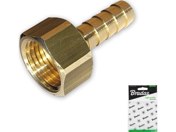 Bradas Slangenippel Gw 1/2 9Mm Slangenippel Gw 1/2 9Mm