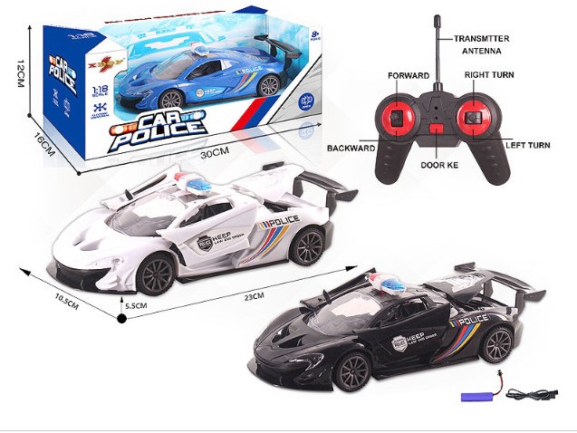 Radio polisbil med laddare BAR0557 blandpris per 1 st | Leksaker - Bilar och andra fordon | GameStuff