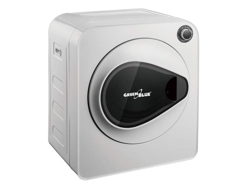 Greenblue - Elektrischer Wäschetrockner Mit 3 Kg Fassungsvermögen | Gb405 - 5 Programme 830 W