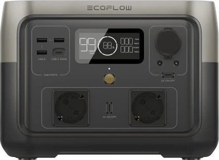 Ecoflow River 2 Max - Transportabel Strømstation