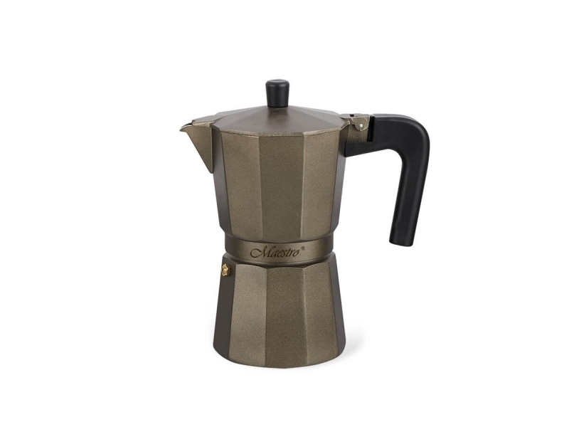 Maestro 6-Tassen-Kaffeemaschine Mr-1666-6-Brown Braun