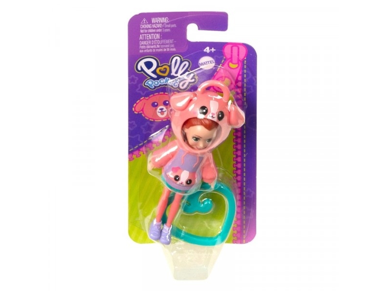 Mattel Figūrėlė Polly Pocket Pakabukas Schwein