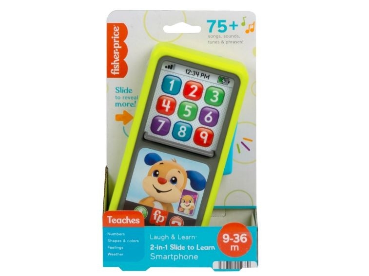 Fisher Price Phone 2In1 Lernen Und Lachen, Rutschen Und Lernen