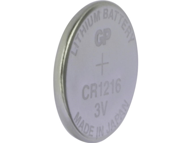 Gp Batteries Cr1216, Einwegbatterie, Cr1216, Lithium, 3 V, 1 Stück(E), Silber