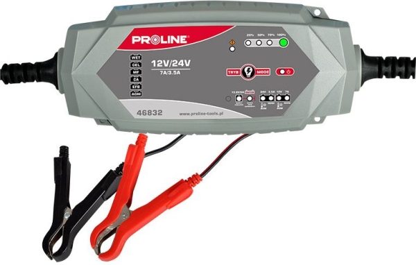 Inverterinis Lygintuvas 12 V / 24 V, 7 A / 3,5 A „Ce Proline“