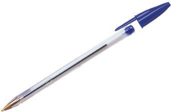 Bic Cristal, Clips, Kuglepen, Blå, 50 Stk, Mellem