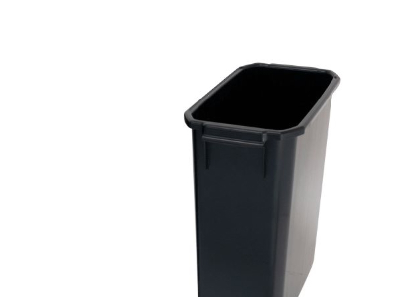 Affaldsbeholder 60L Sort Genbrugsplast Patricia