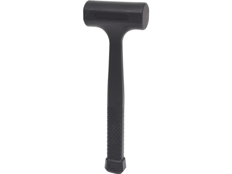 Ks Tools 140.5255, Rückschlagfreier Hammer, Polyurethan (Pu), Glasfaser, Schwarz, 32,5 Cm, 840 G