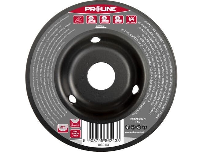 Profix Proline Gewölbte Trennscheibe, Dünn, Typ B Zähne, 125 Mm, Proline