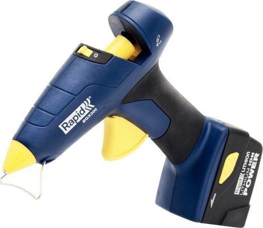 Rapid BGX300, Svart, Blå, Gul, Akrylnitrilbutadienstyren (ABS), Metall, CE, 4,17 g/min, 1,2 cm, AC | Elverktyg - Prof. Elverktyg 230V - Limpistol | GameStuff