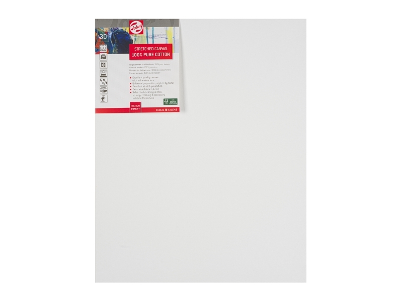 Talens Talens Stretched Canvas Cotton 3D 40 x 50 cm | Skola & Hobby - Konstmaterial - Dukar | GameStuff