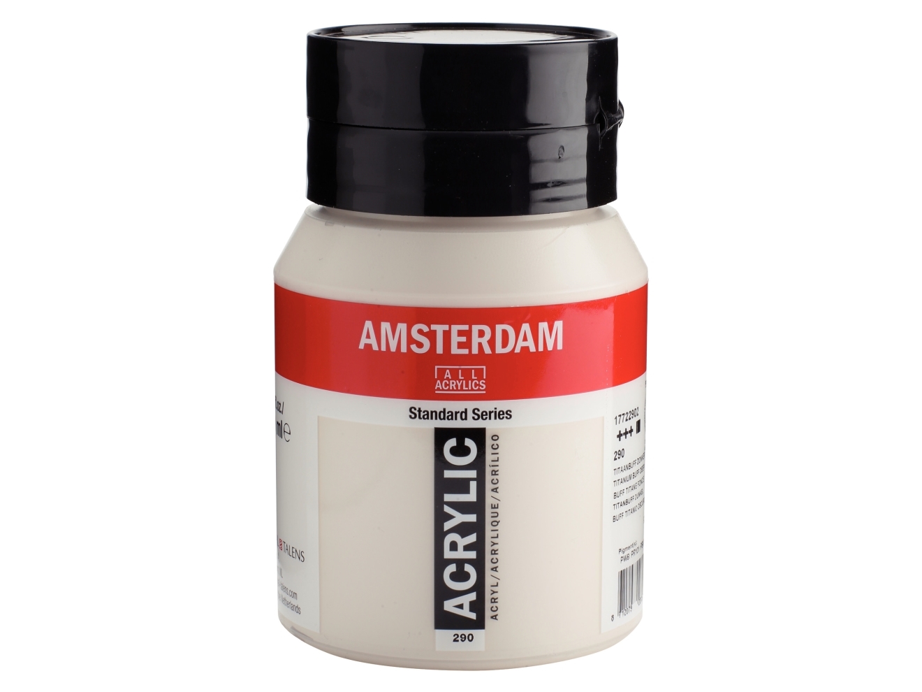 Amsterdam Standard Serie Acrylglas 500 Ml Titanium Buff Deep 290