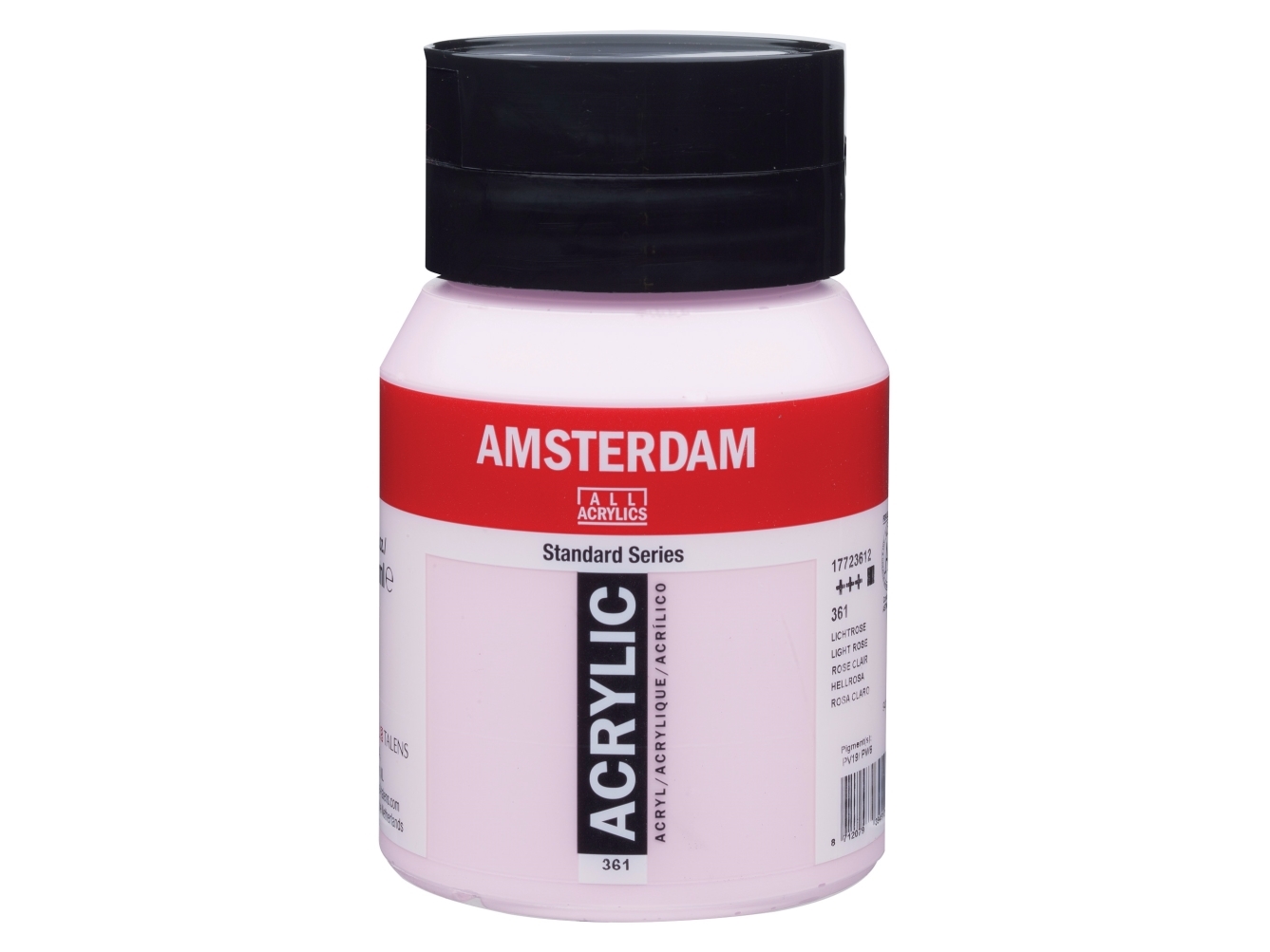 Amsterdam Standard Series Acryl-Dose Light Rose 361