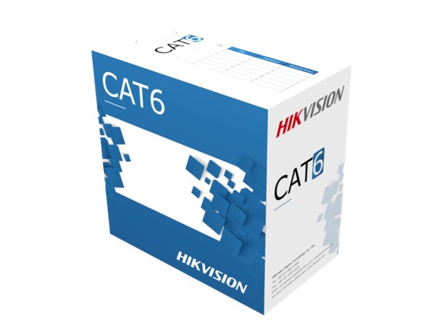 Hikvision Bulkkabel 305 M 5.8 Mm Utp Cat 6 Solid Hvid Ral 9003