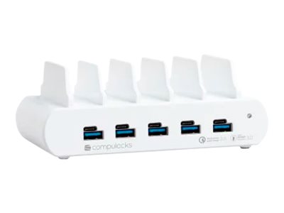 Compulocks 5P Usb&Usb-C Multiple Tablet Charg St Uk