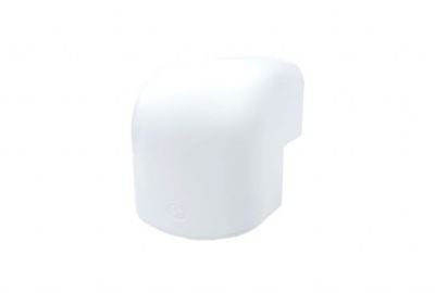 T75-H ydre hjørne - 78x58 mm, Hvid RAL 9010, 90 gr. | Ventilation & Klimat - Värmepumpar - Tillbehör till värmepumpar | GameStuff