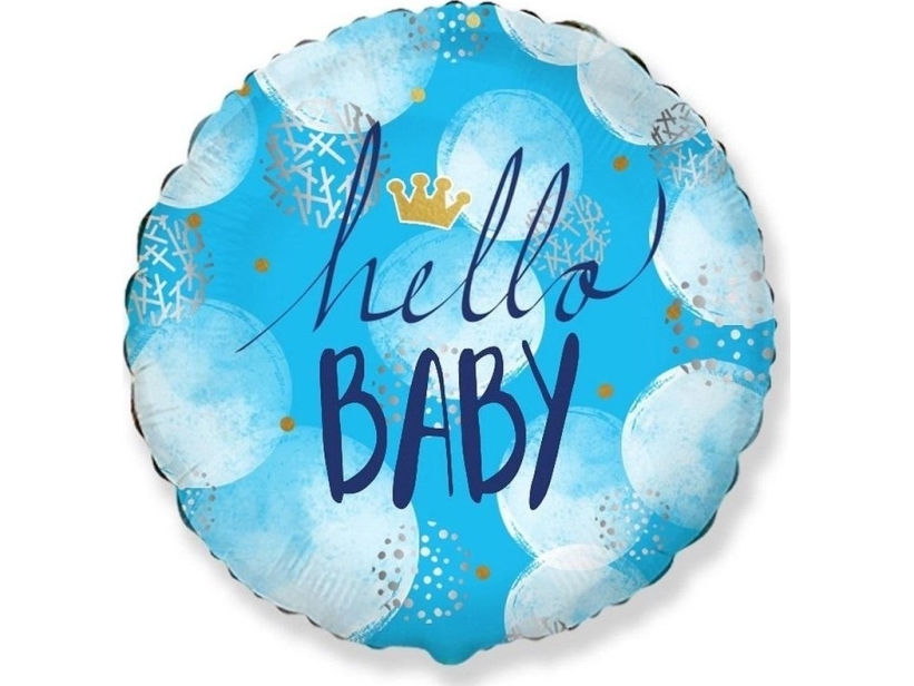 Godan Folienballon Hello Baby Boy Fx 46 Cm