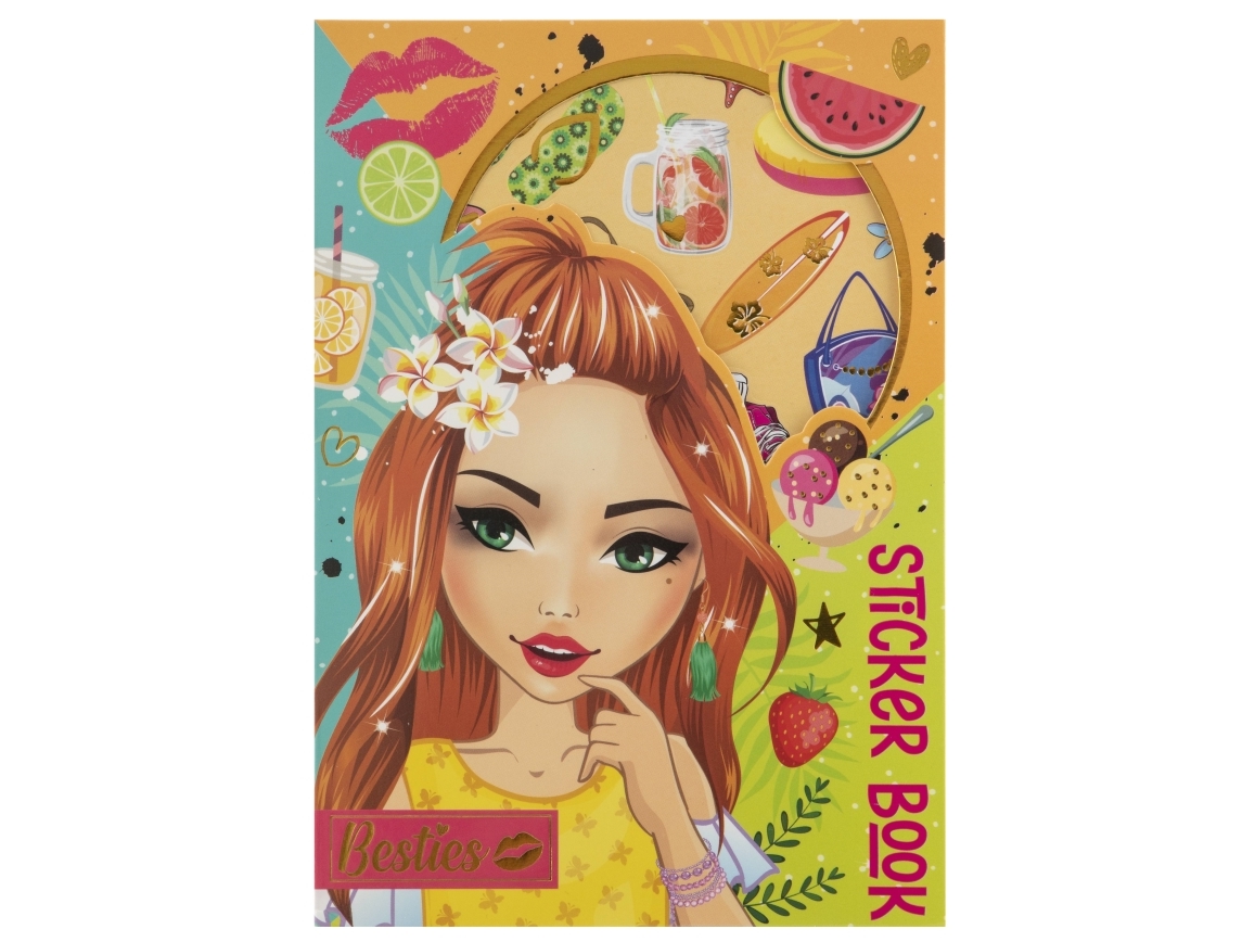 Besties - Bok med klistermärken A5 | Utomhus - Väskor & Resväskor - Handväskor | GameStuff