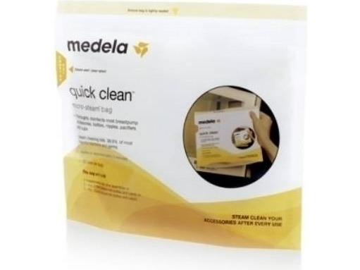 Billede af Medela Quick Clean Steriliseringsposer 5 Stk. hos Computersalg.dk
