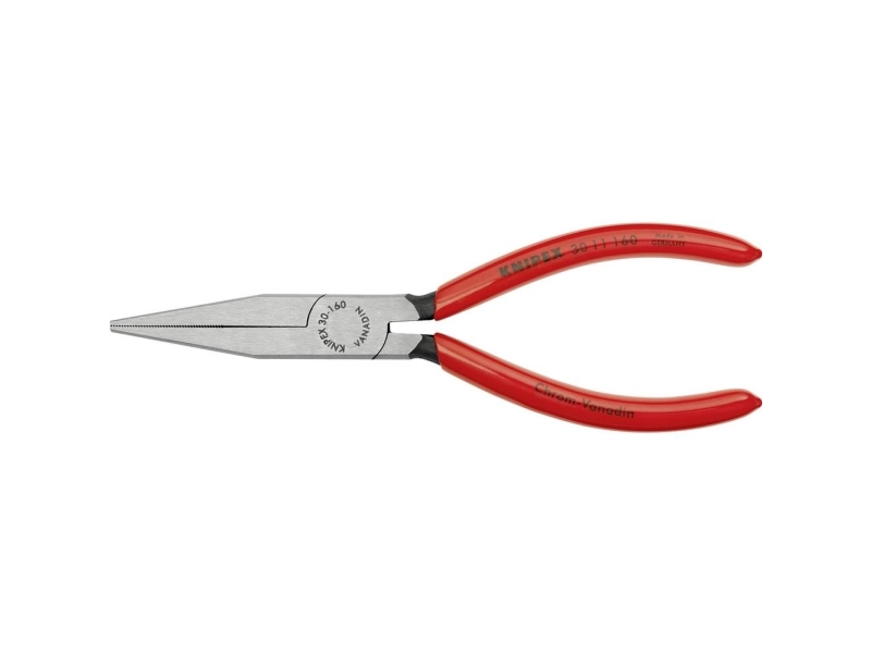 Knipex 30 11 160, Nåltänger, 5 mm, 4,65 cm, Stål, Plast, Röd | Verktyg & Verkstad - Tänger - Flack- och Rundtång | GameStuff