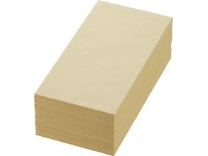 Serviet Bio Dunisoft Airlaid L40xb40cm 1/8-Fach Creme, 6 Pk X 60 Stk/Krt