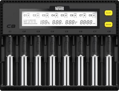 Newell Smart C8 Akkuladegerät Für Nimh/Li-Ion