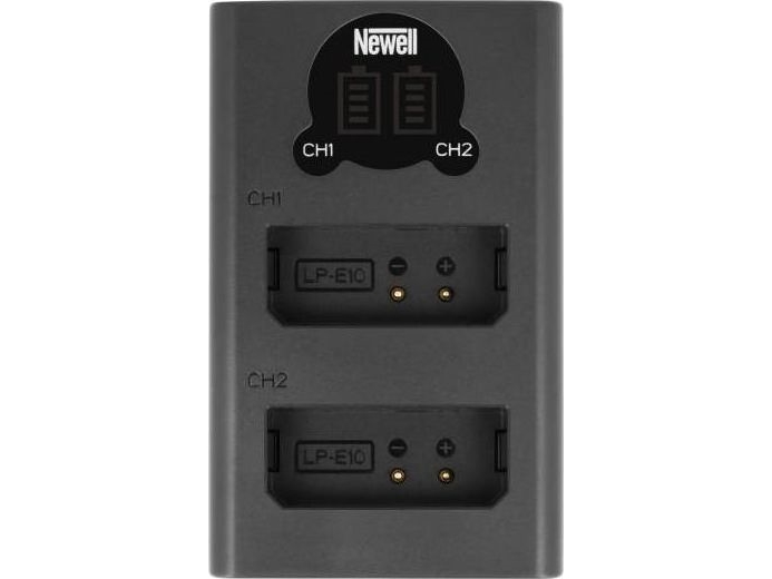 Newell DL-USB-C dviejų kanalų įkroviklis, skirtas LP-E10
