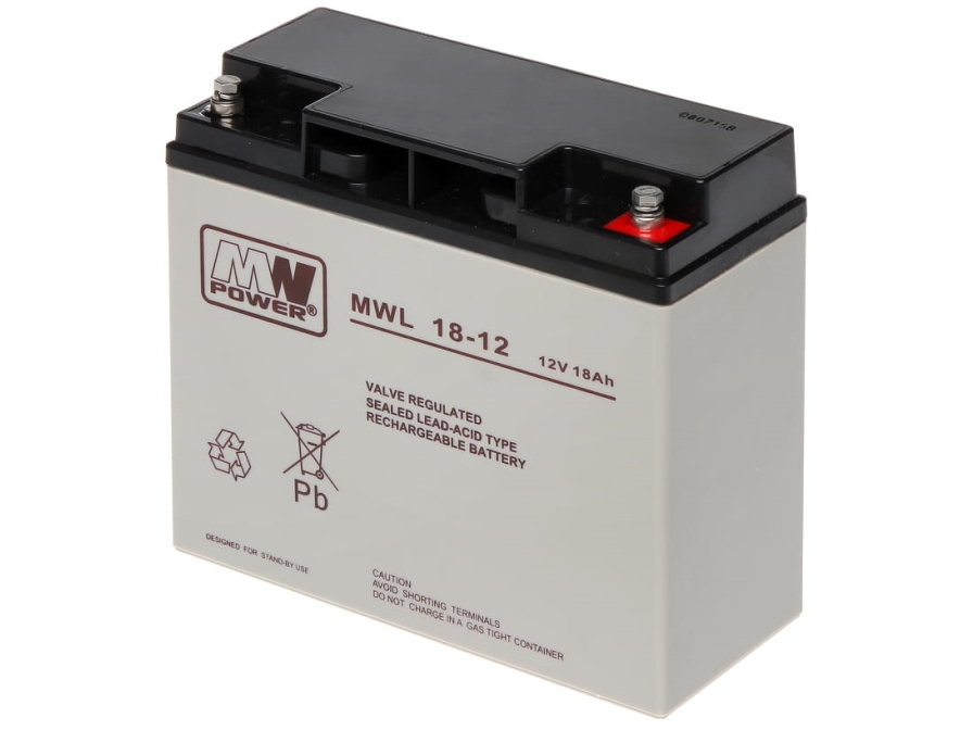 Mw Power Mw Power Battery 12V/18Ah-Mwl