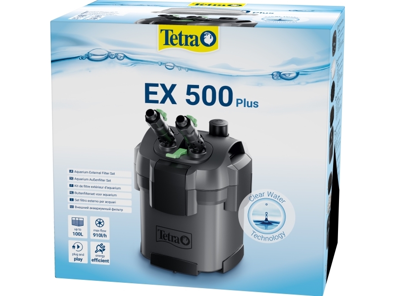 Tetra Ex 500 Plus Filter, 910 L/T