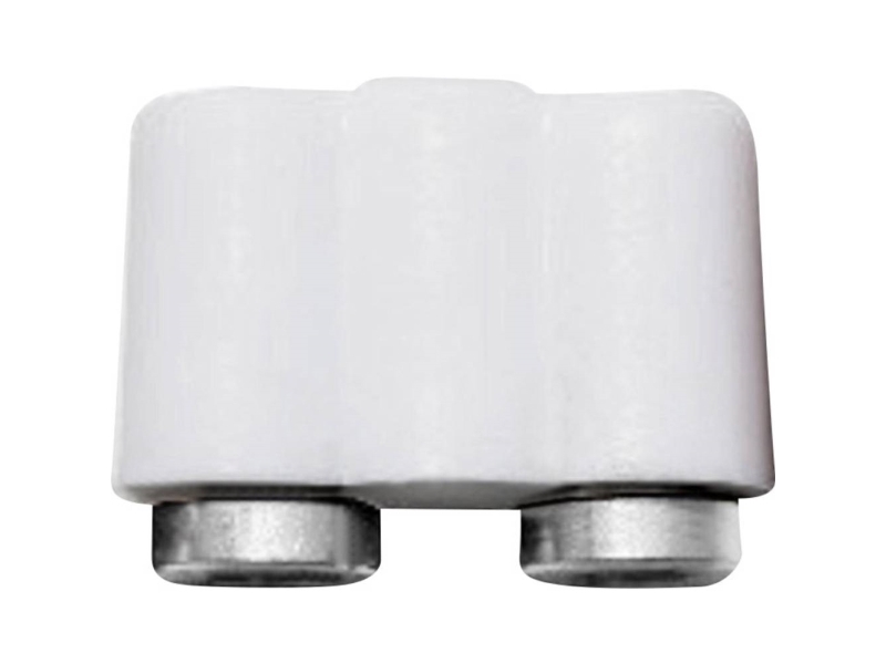 BELI-BECO 61/17ws Miniaturelaboratorie-tilslutning Kobling, lige Stift-diameter: 2.6 mm Hvid 1 stk