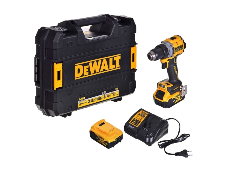 Boremaskine/drev Dewalt Dcd800p2t Qw 18v 2x5 0ah Bl Tstak