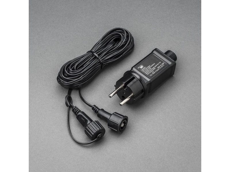 Konstsmide 4800-007, Girlang, Plast, Svart | Belysning - Annan belysning - Ljusslingor | GameStuff