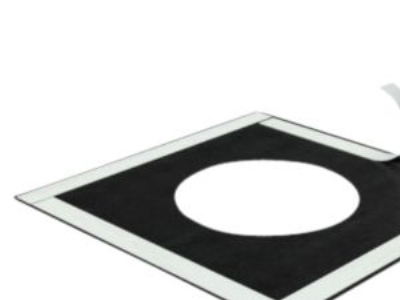 Ø100 membrangennem- - føring LIGHT 200X200 MM m. hul