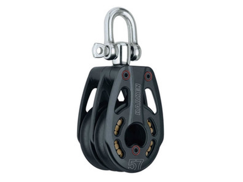 Harken Black Magic Air Block 57 Mm Doppelt