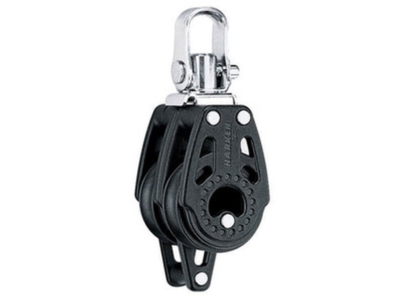 Harken Carbo Block 29 mm dubbel, svängbar, hunsvot | Marin - Utrustning för rigg - Block | GameStuff