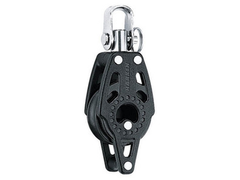 Harken Carbo Block 29 mm enkel, svängbar, hunsvot | Marin - Utrustning för rigg - Block | GameStuff