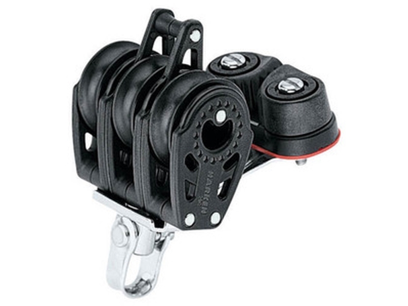 Harken Carbo Block 29 Mm Dreifach, Hunsvot, Carbo-Cam